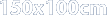 150x100cm