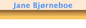 Jane Bj&oslash;rneboe